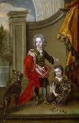 Sir Godfrey Kneller Richard Boyle, 3rd Earl of Burlington (1694-1753) and his sister Lady Jane Boyle France oil painting artist